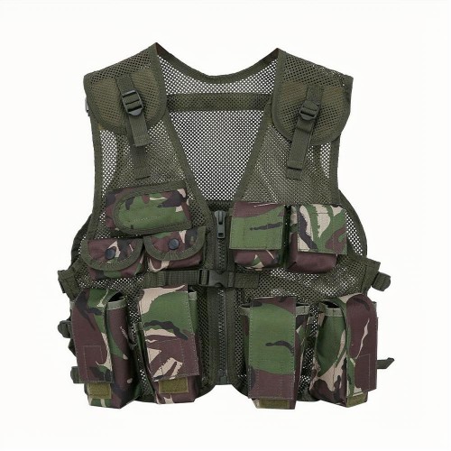 Assault Vest (DPM), Let their ambition show from the start—this vest offers rugged capability in a size that keeps pace with youthful energy